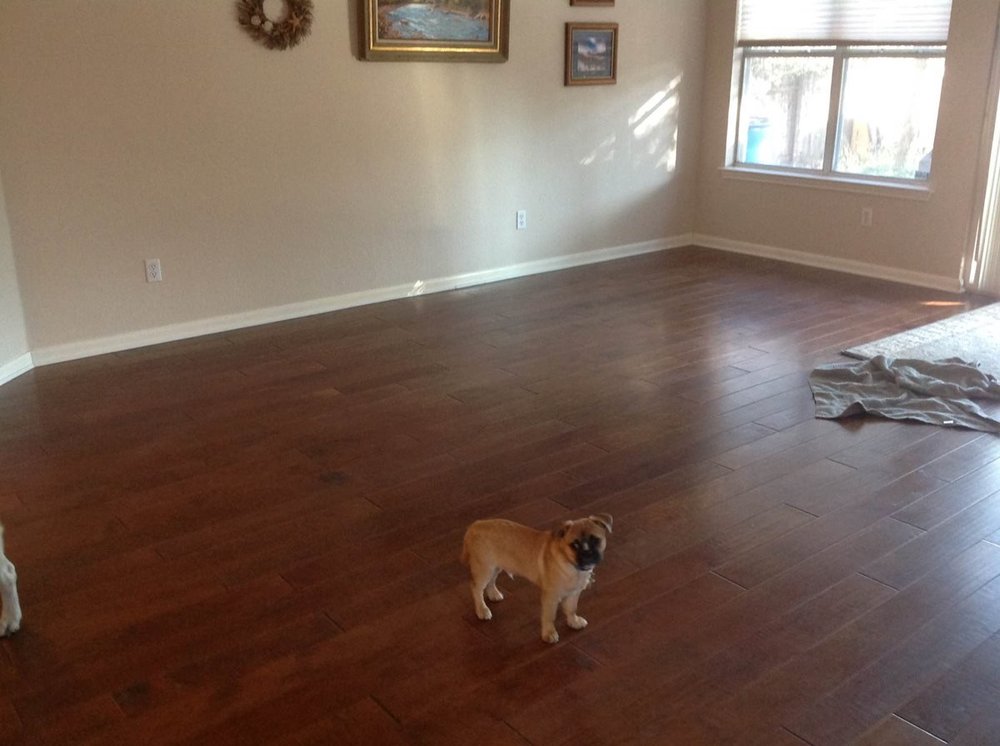 Flooring installation from Butler Floors in the Austin, TX area