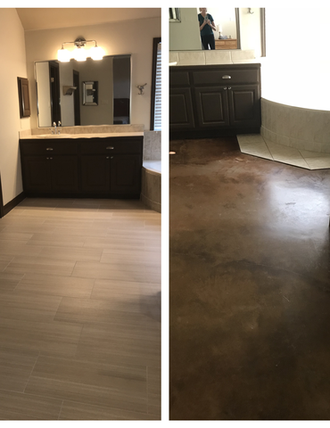 Flooring installation from Butler Floors in the Austin, TX area