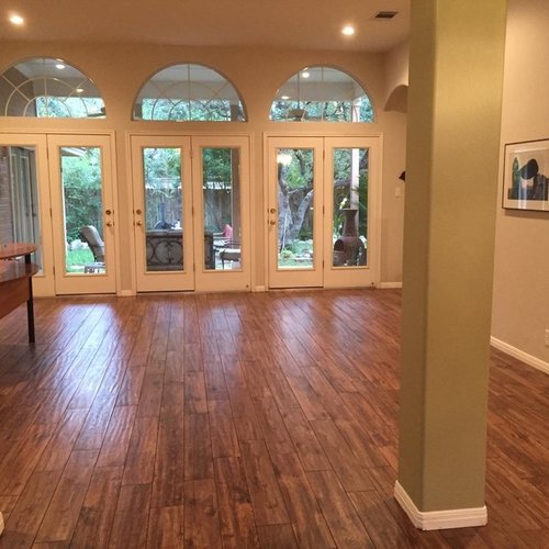 Flooring installation from Butler Floors in the Austin, TX area