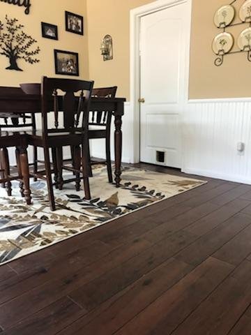 Flooring installation from Butler Floors in the Austin, TX area