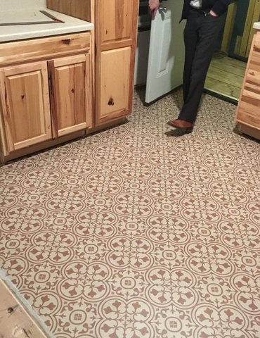 Flooring installation from Butler Floors in the Austin, TX area