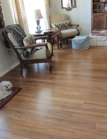 Flooring installation from Butler Floors in the Austin, TX area