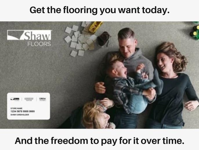 Wells Fargo Financing promo image from Butler Floors in the Austin, TX area