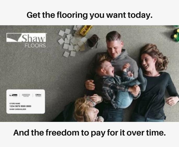 Wells Fargo Financing promo image from Butler Floors in the Austin, TX area